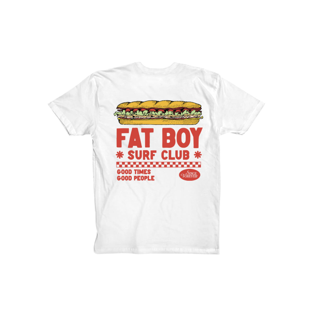 Fat Boy Surf Club Godbrother Tee Sunny Smith LLC