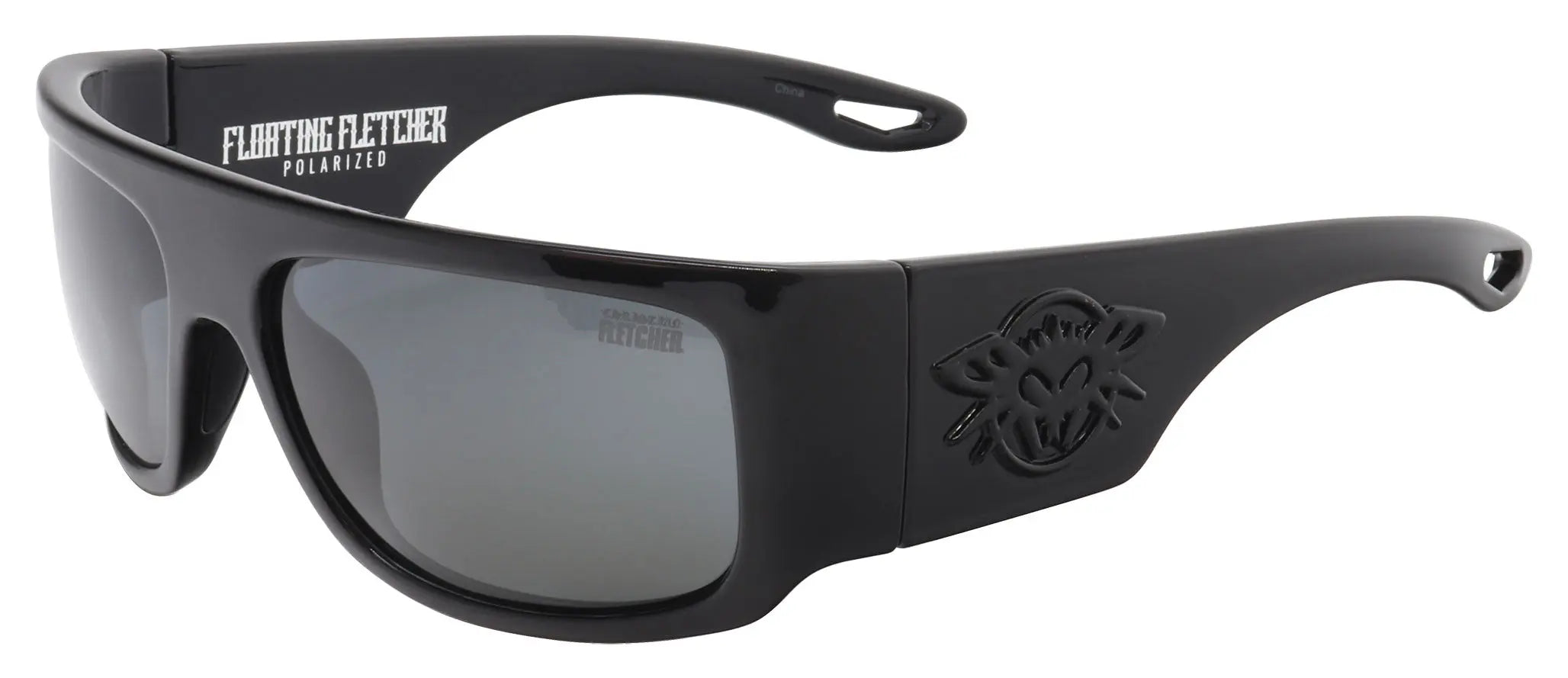 Black Flys Floating Fletcher Polarized Sunglass Sunglasses in Black