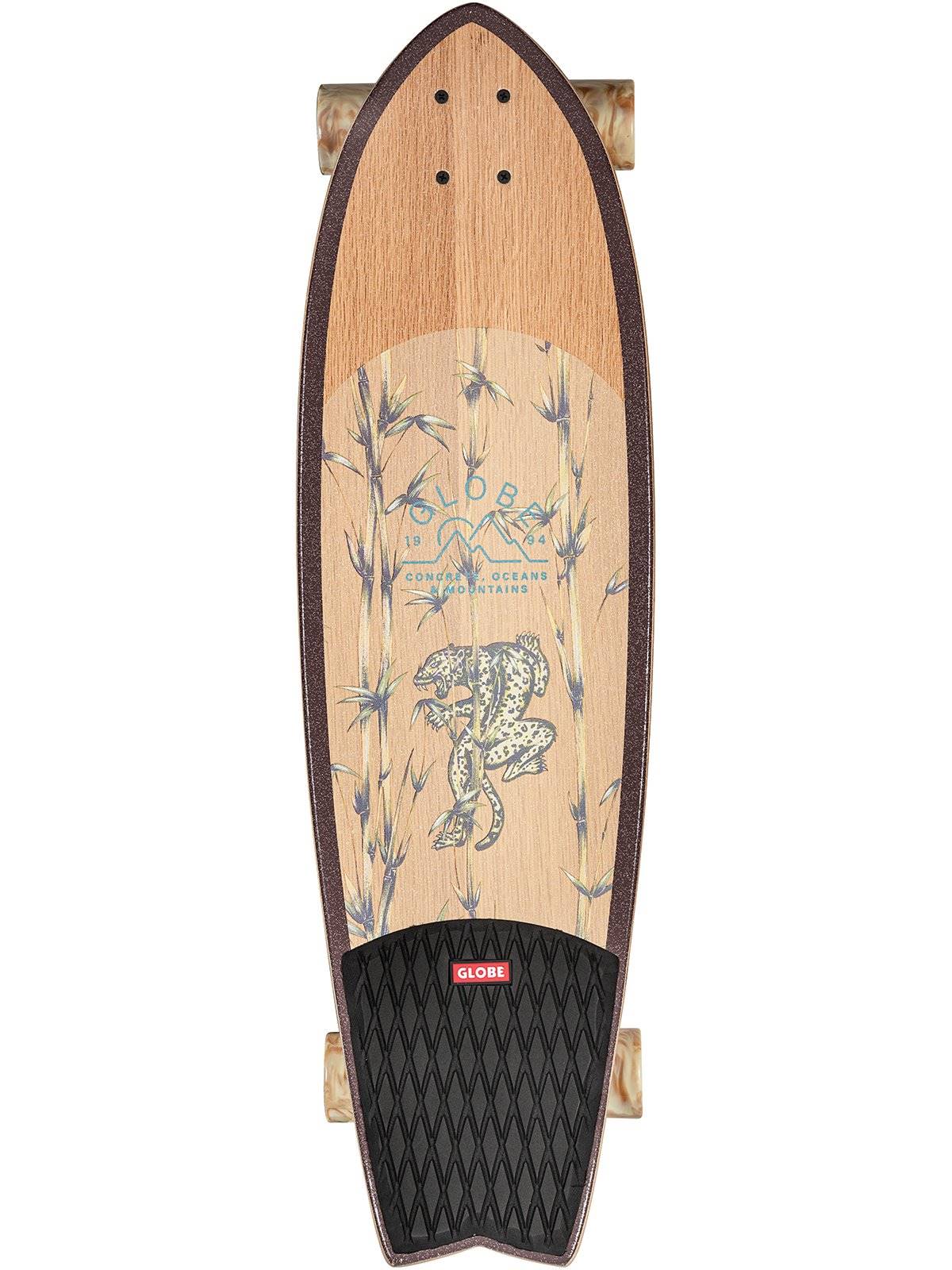 GLOBE CHROMANTIC COMPLETE CRUISER BOARD White Oak/Jaguar Sunny Smith LLC