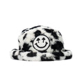 Happy Caps Fur Bucket Hat – Cow