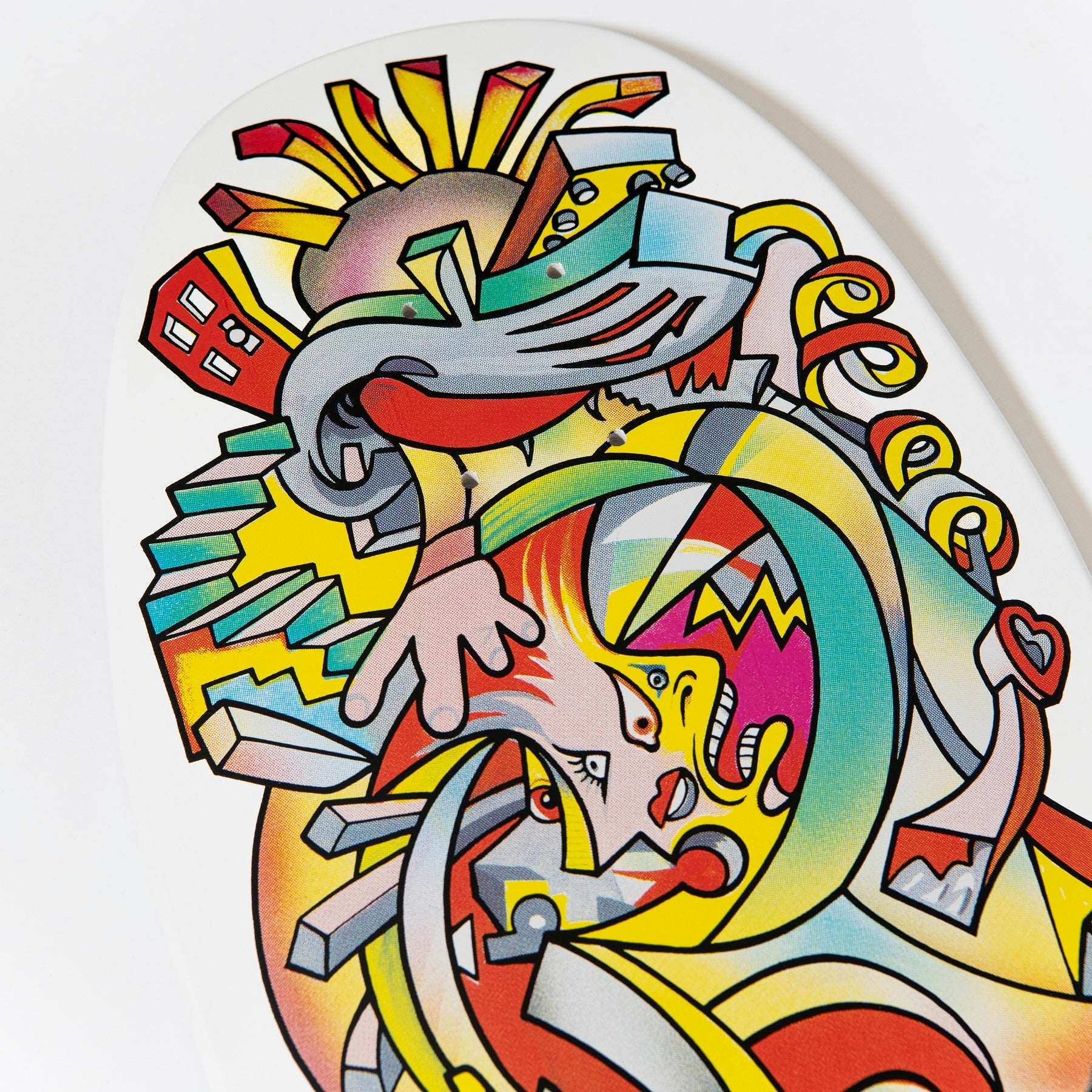 Santa Cruz Skateboard Deck Christian Hosoi Black Picasso
