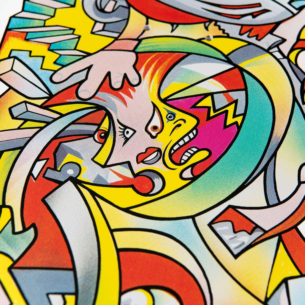 Hosoi Picasso Reissue Skateboard Deck 10.26in x 30.42in Santa Cruz Sunny Smith LLC