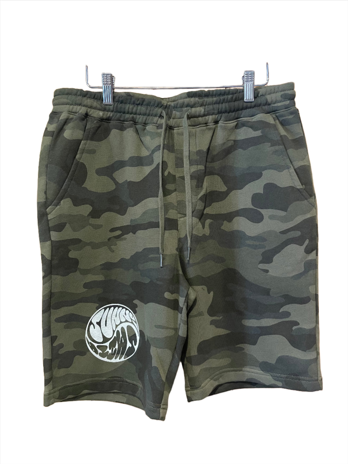 Sunny Smith Men&#39;s Midweight Fleece Shorts - Camo