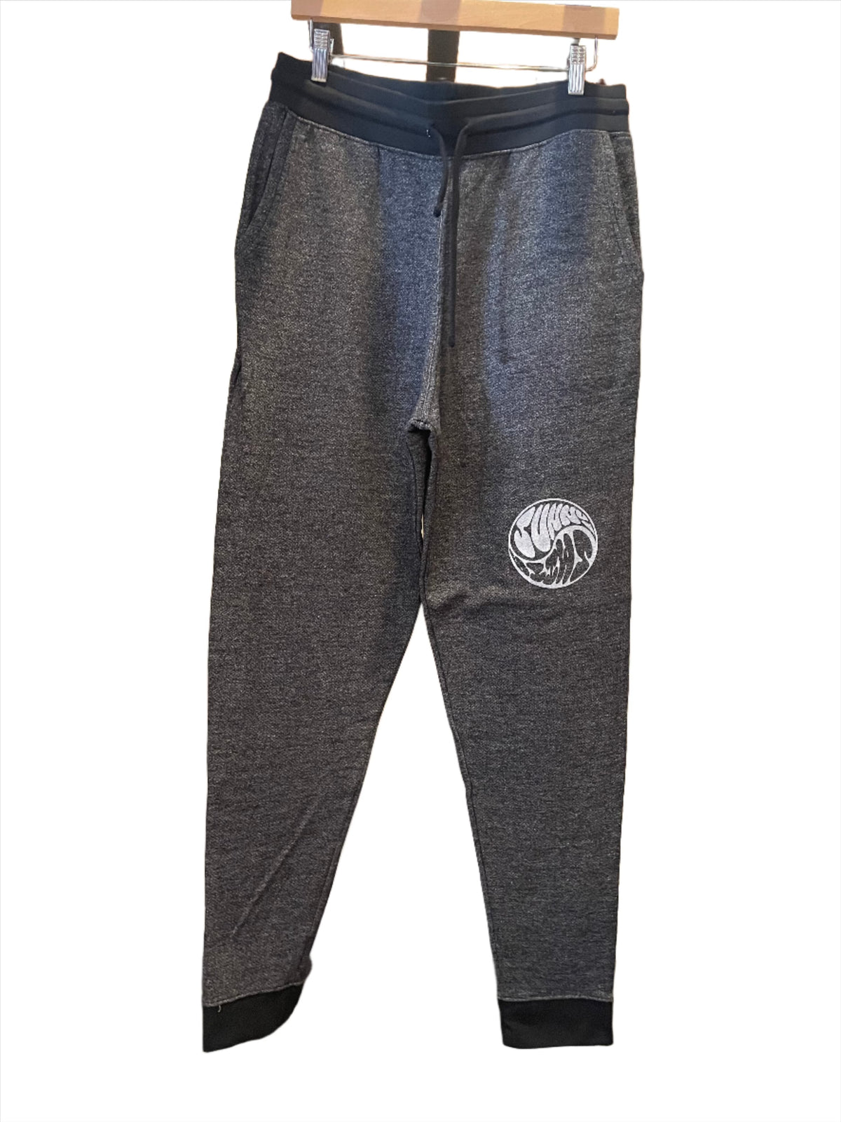 Sunny Smith Men&#39;s Midweight Fleece Sweatpants - Heather Black