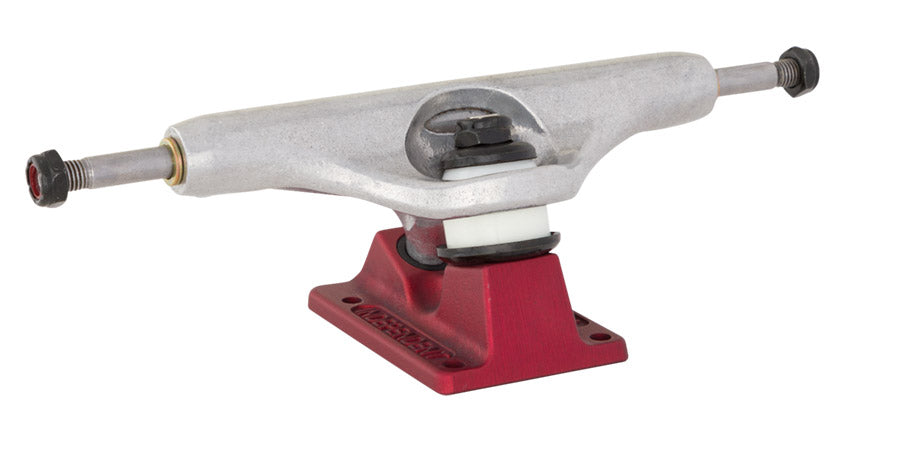 Independent Stage 11 Hollow Delfino Silver Red Standard Skateboard Trucks - Pair Sunny Smith LLC