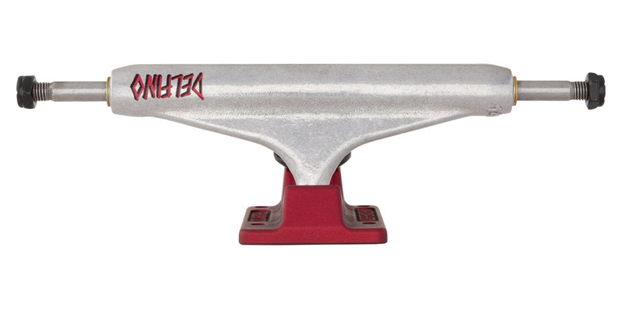 Independent Stage 11 Hollow Delfino Silver Red Standard Skateboard Trucks - Pair Sunny Smith LLC