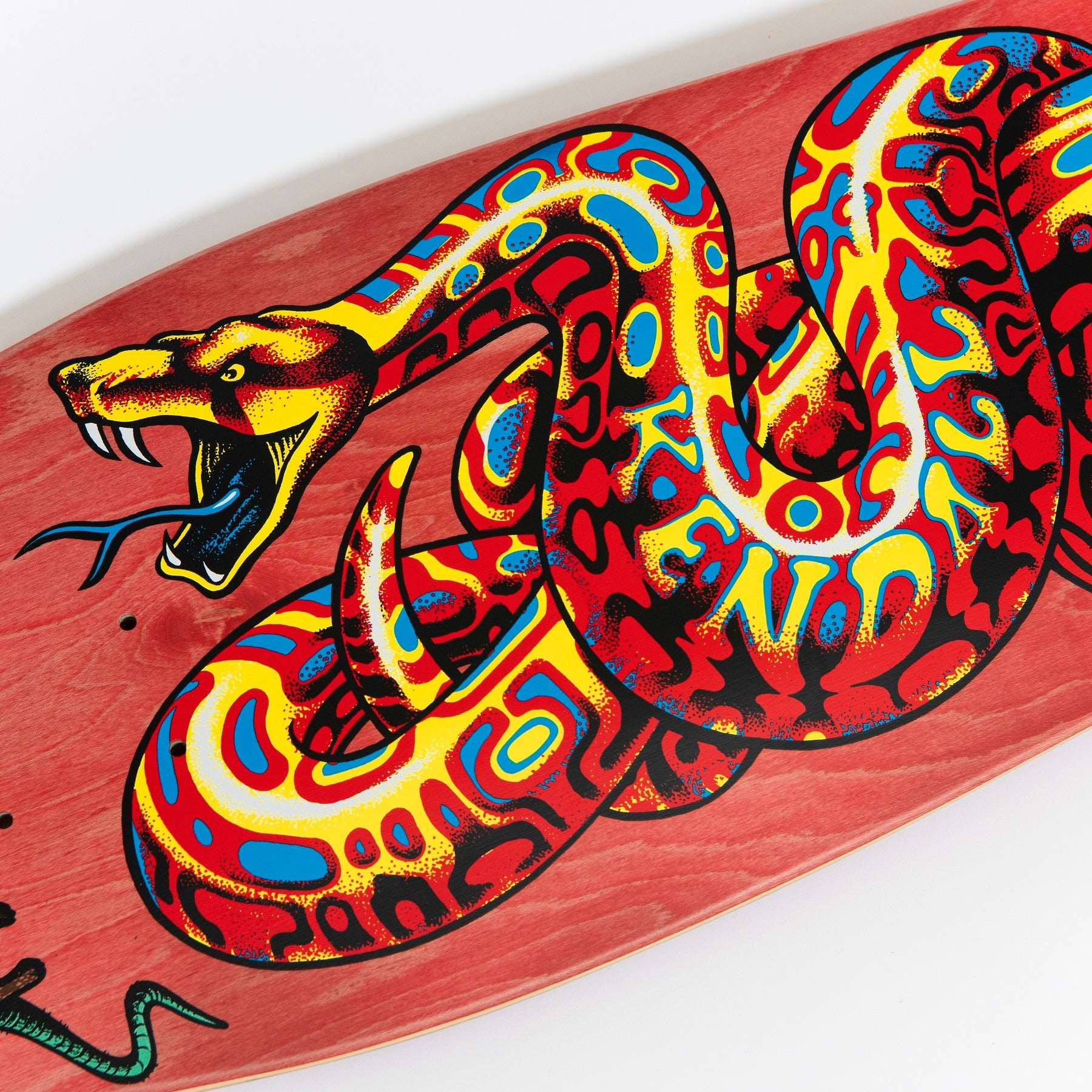 Kendall Snake Reissue Skateboard Deck 9.975in x 30.125in Santa Cruz Sunny Smith LLC