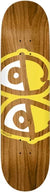 Krooked Eyes Skateboard Deck Brown/Yellow 8.06 Sunny Smith LLC