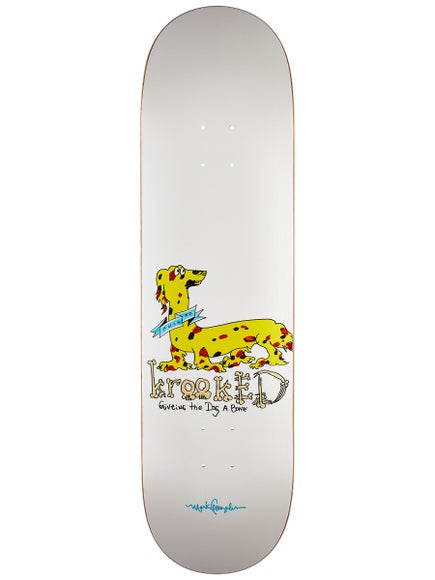Krooked Gonz Dachshund Skateboard Deck 8.62 Sunny Smith LLC