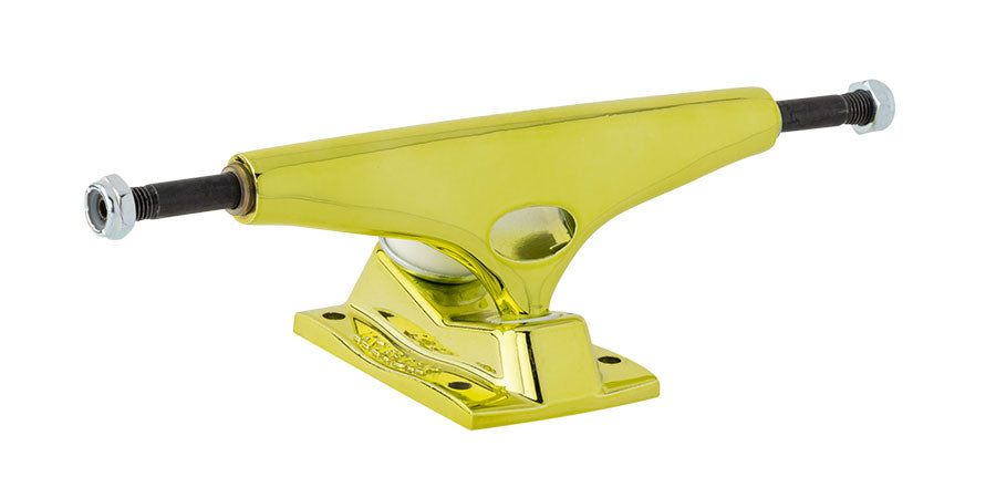 Krux K5 Hollow Krome Green DLK Standard Skateboard Trucks - Pair Sunny Smith LLC