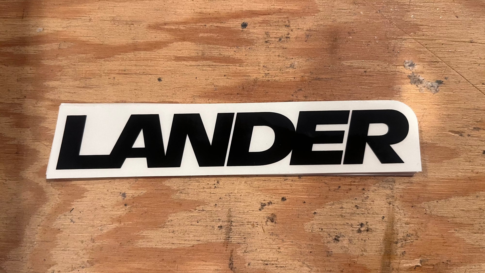 Lander Sticker Sunny Smith LLC