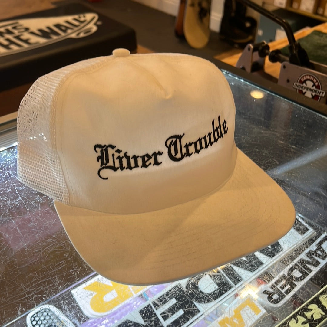 Liver Trouble Trucker Hat Sunny Smith LLC