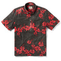 REYN SPOONER 50TH STATE FLOWER -PULLOVER BLACK- XL