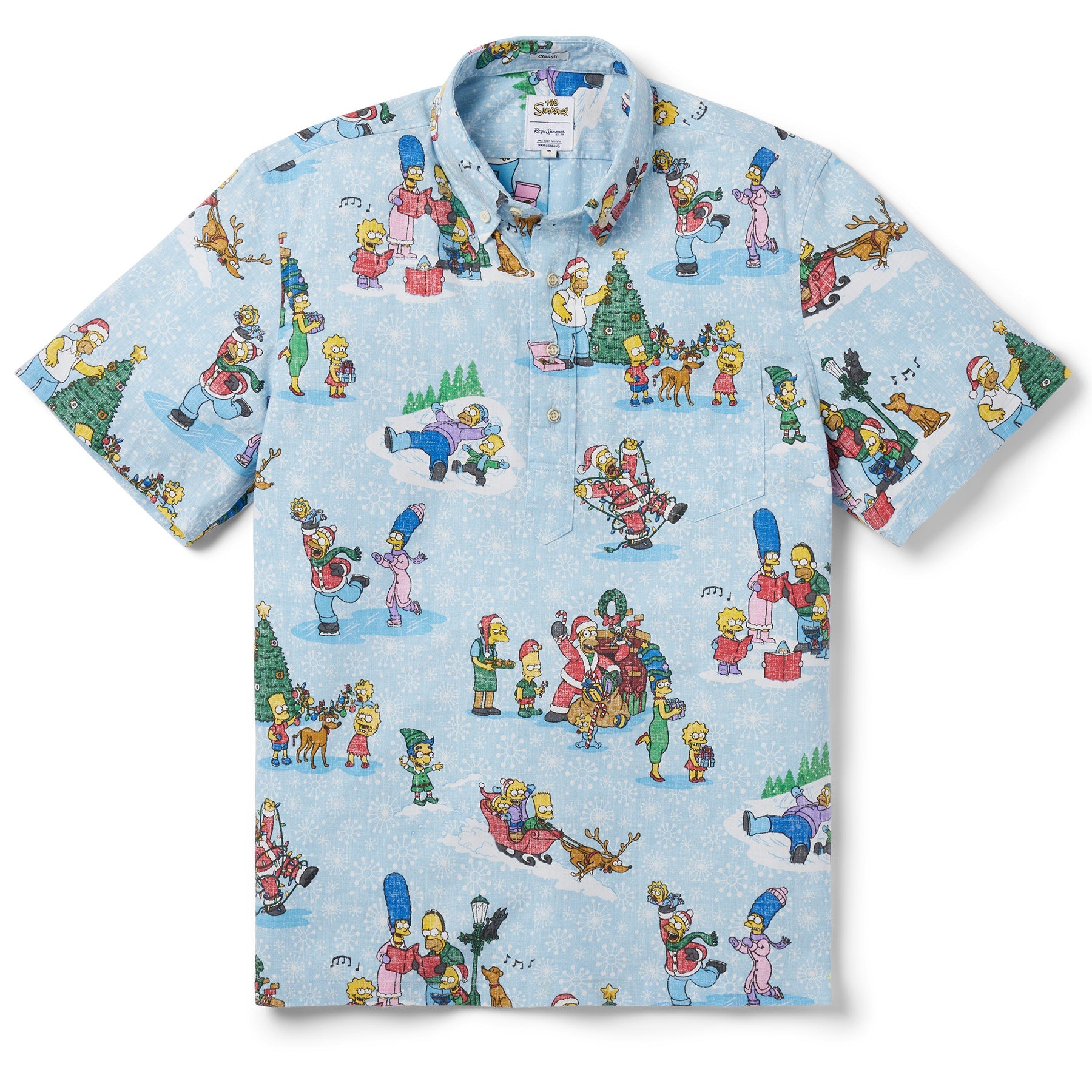 Reyn Spooner SIMPSONS GREETINGS pullover SIZE XL