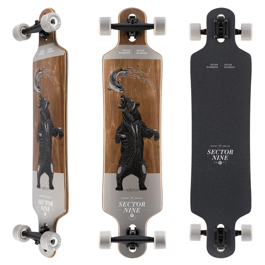 Sector 9 Meridian Grizzly 40" Drop Through Longboard Complete