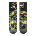 Merge4 Bobby Brown Multi Skulls Crew Socks Sunny Smith LLC