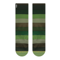 Merge4 Green Stripes Crew Socks Sunny Smith LLC