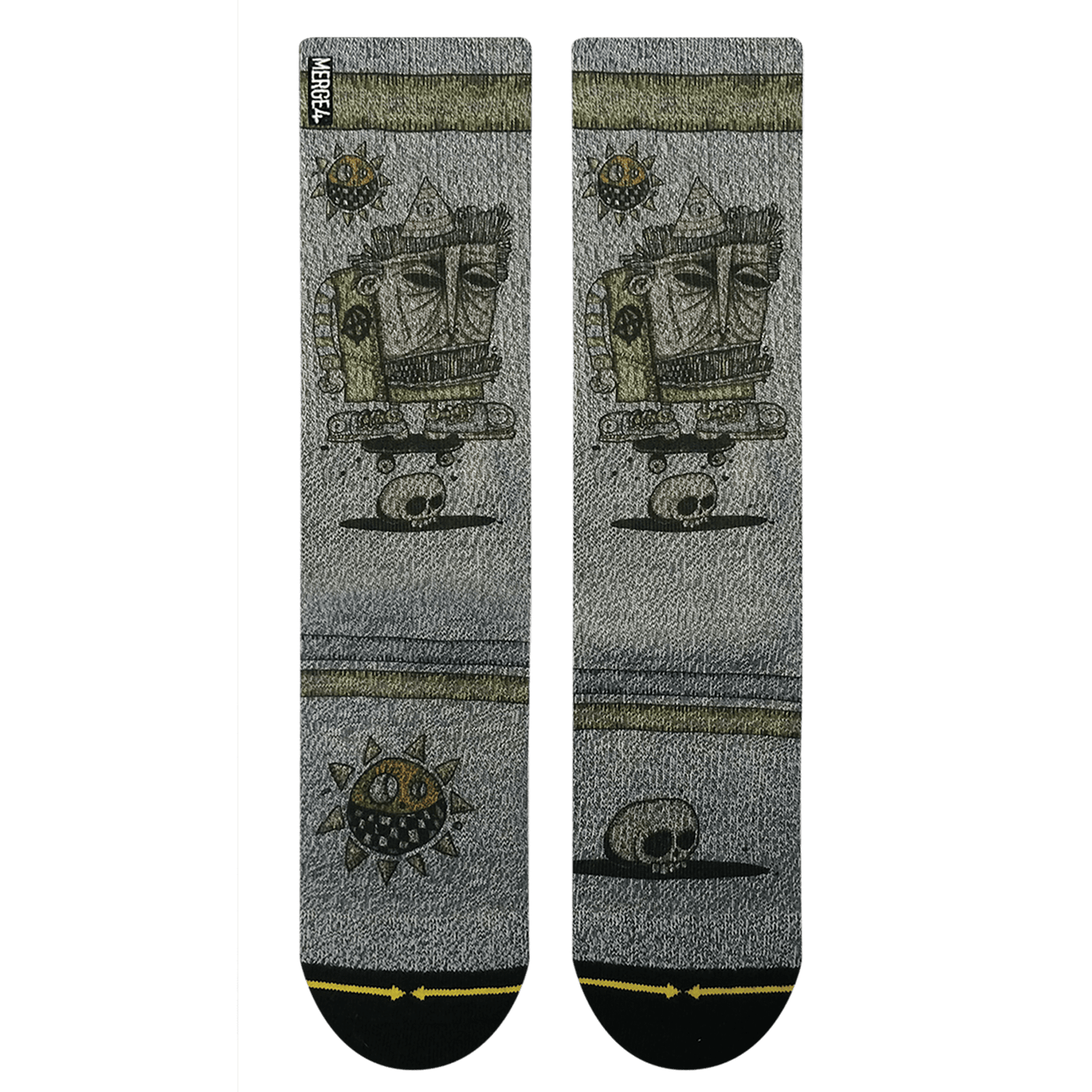 Merge4 x Bad Otis Link Pretty Crew Socks Sunny Smith LLC