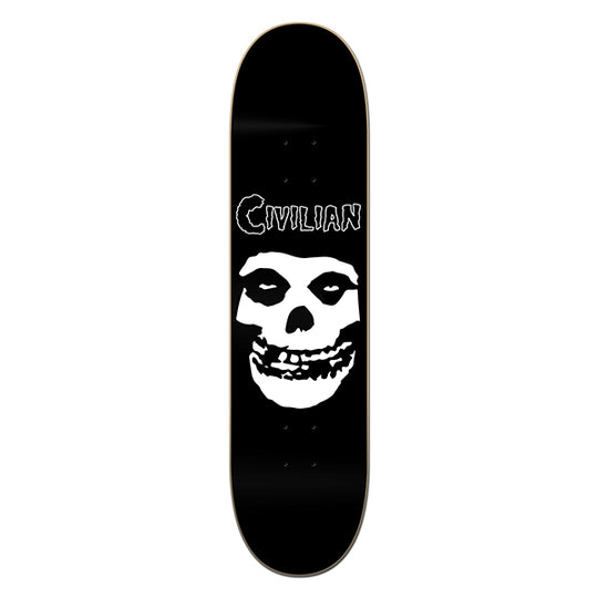 Civilian - Deck - Rocker Series &quot;Misfit Skull&quot; (Glow in the Dark)