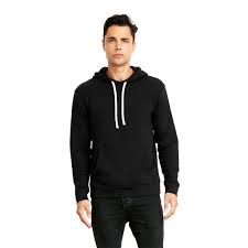 Next Level Fleece Pullover Hoodie BLACK Sunny Smith LLC