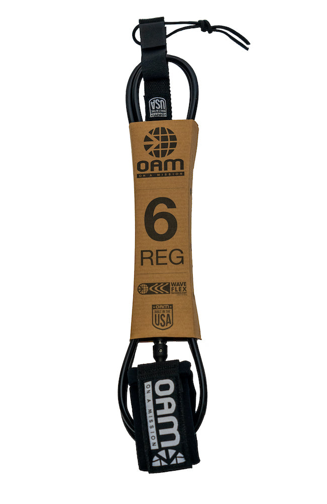 OAM 6' Regular Leash - MADE IN USA Sunny Smith LLC
