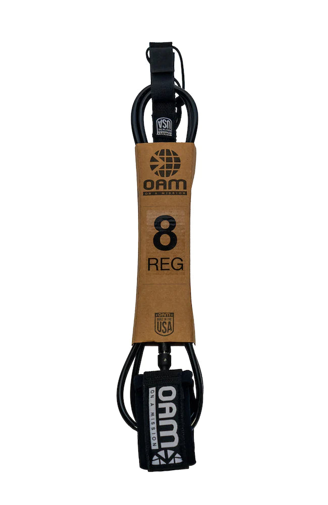 OAM 8' Regular Leash - MADE IN USA Sunny Smith LLC