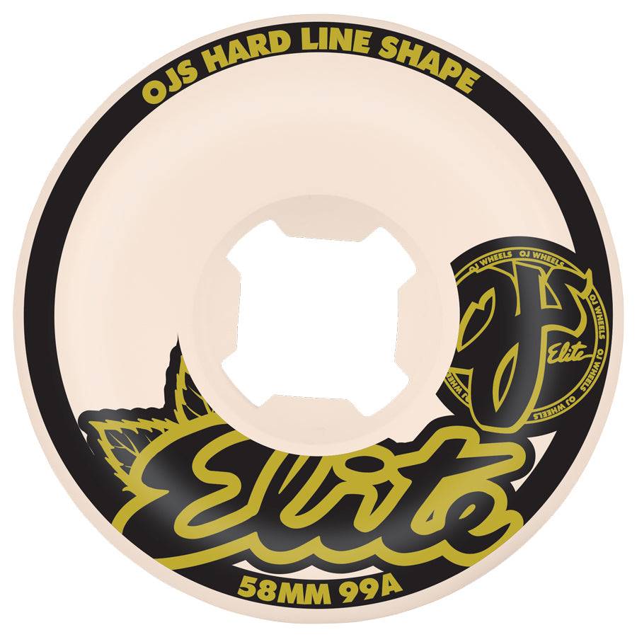 OJ ELITE HARDLINE 58mm 99a Skateboard Wheels Sunny Smith LLC