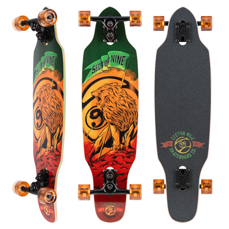 Sector 9 Rasta Mini Striker Skateboard Complete