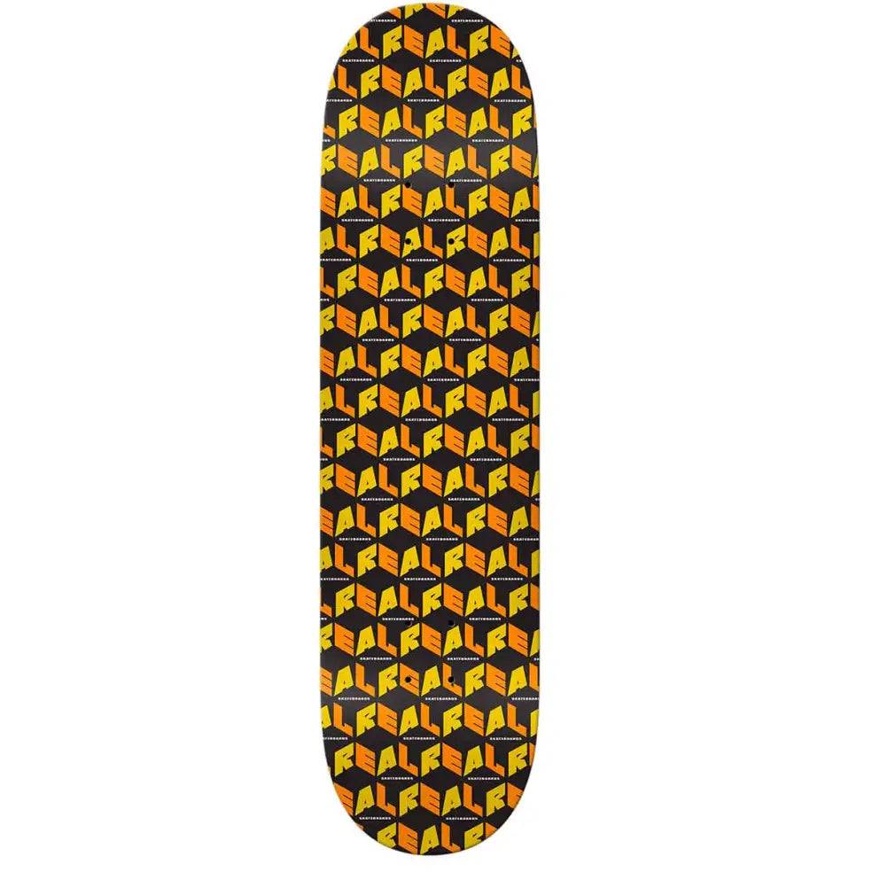 REAL CITY BLOCKS SKATEBOARD DECK Sunny Smith LLC