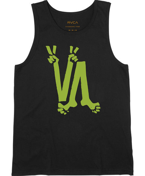 RVCA Boy's Peace Tank Top Sunny Smith LLC