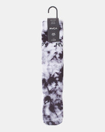 RVCA Crew Socks Tie-Die/White Sunny Smith LLC