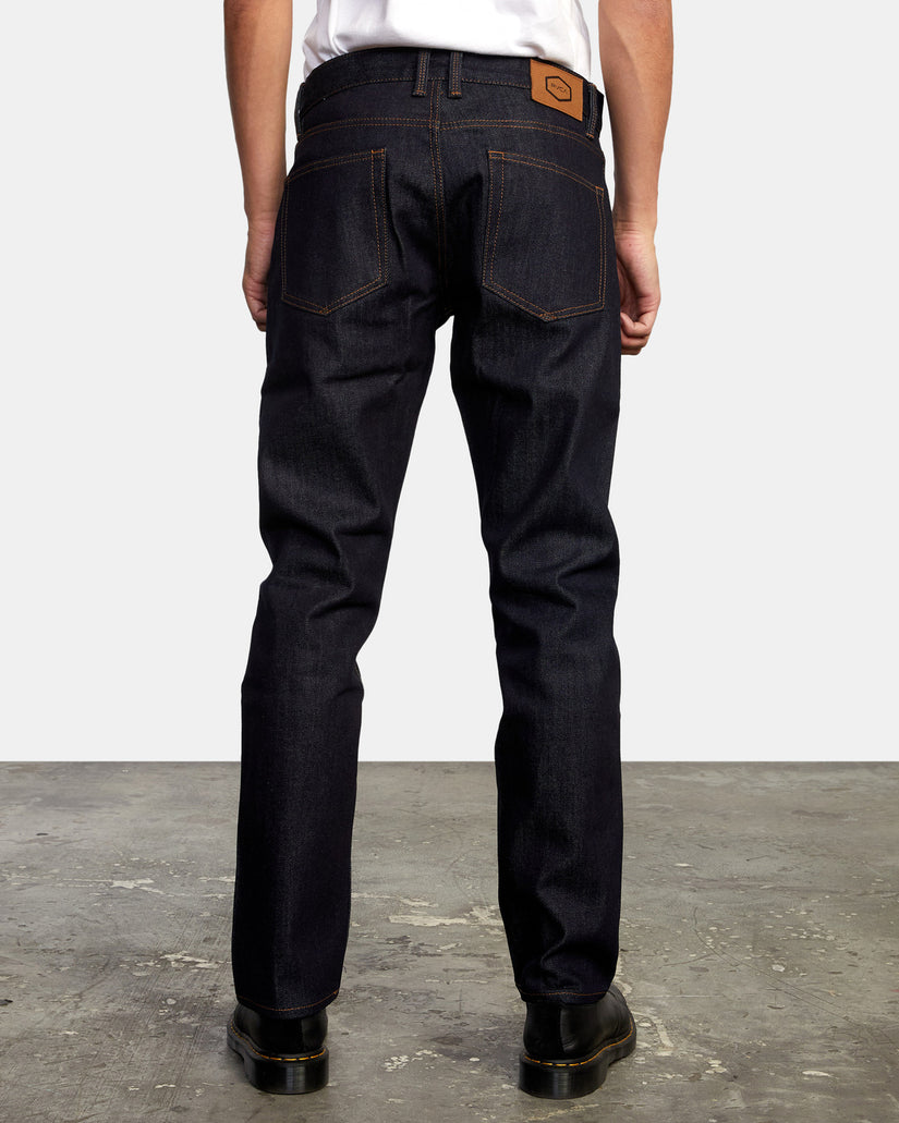 RVCA Dagger Denim Jeans - Dark Indigo Sunny Smith LLC