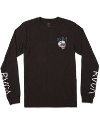 RVCA LUKE P SKULL BOWL LS TEE Sunny Smith LLC