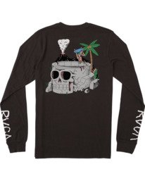 RVCA LUKE P SKULL BOWL LS TEE Sunny Smith LLC