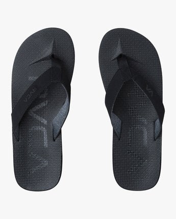 RVCA SUBTROPIC SANDAL (BLACK) Sunny Smith LLC