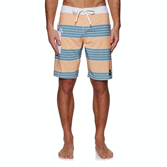 RVCA Uncivil Stripe Trunk Boardshort Sunny Smith LLC