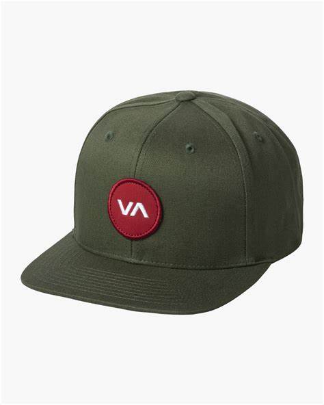 RVCA VA Patch Snapback Hat Sunny Smith LLC