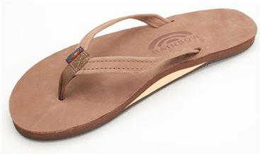 Rainbow Sandal Women&#39;s Single Layer Narrow Strap 301ALTSN Sunny Smith LLC