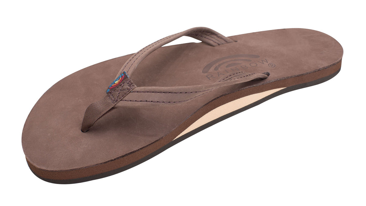 Rainbow Sandal Women&#39;s Single Layer Narrow Strap 301ALTSN Sunny Smith LLC