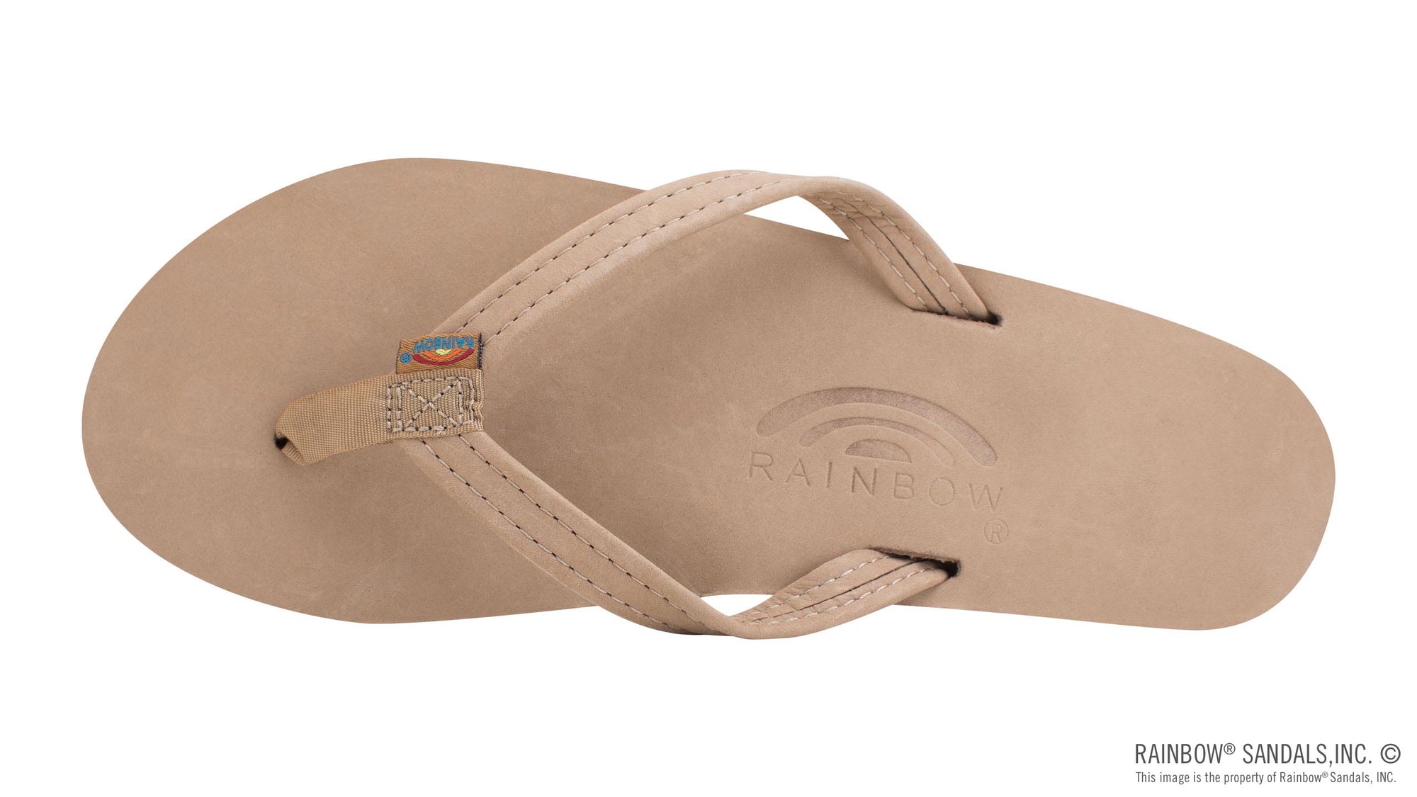 Rainbow Sandals Women's - Single Layer - 1/2" Strap - Sierra Brown Sunny Smith LLC