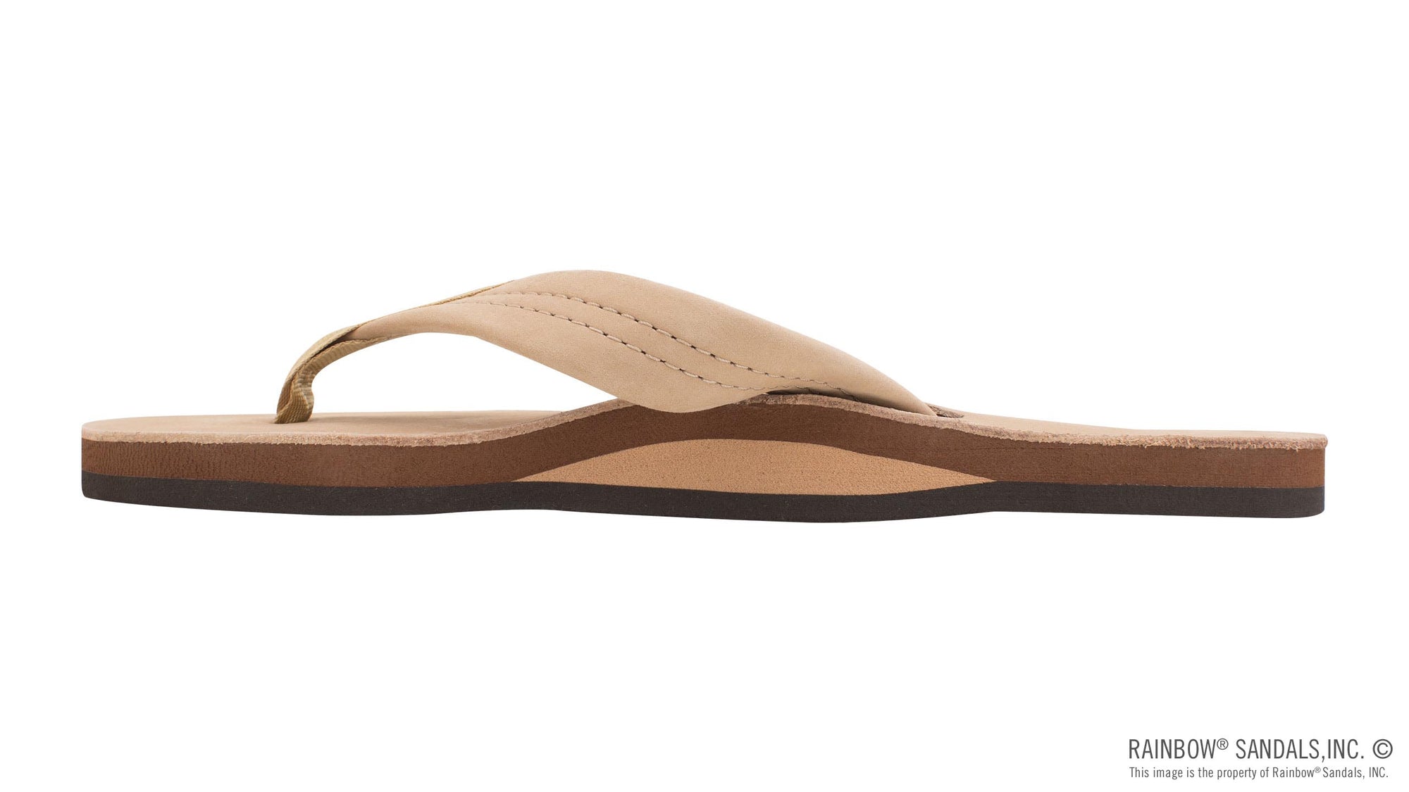 Rainbow Sandals Women's - Single Layer - 1" Strap - Sierra Brown Sunny Smith LLC