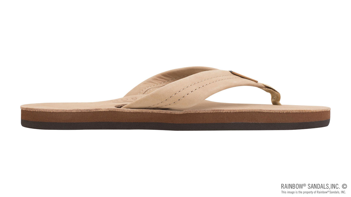 Rainbow Sandals Women&#39;s - Single Layer - 1&quot; Strap - Sierra Brown Sunny Smith LLC