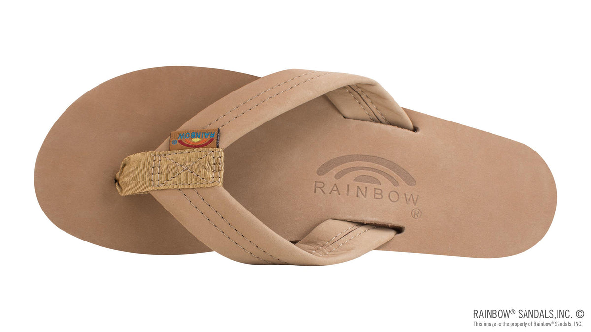 Rainbow Sandals Women&#39;s - Single Layer - 1&quot; Strap - Sierra Brown Sunny Smith LLC