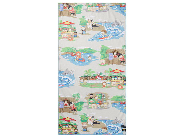 Reyn Spooner South Park Slowtide Mahalo Rewards Beach Towel Sunny Smith LLC