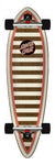 SANTA CRUZ Gold Stripe Cruzer Pintail Cruiser Complete Sunny Smith LLC