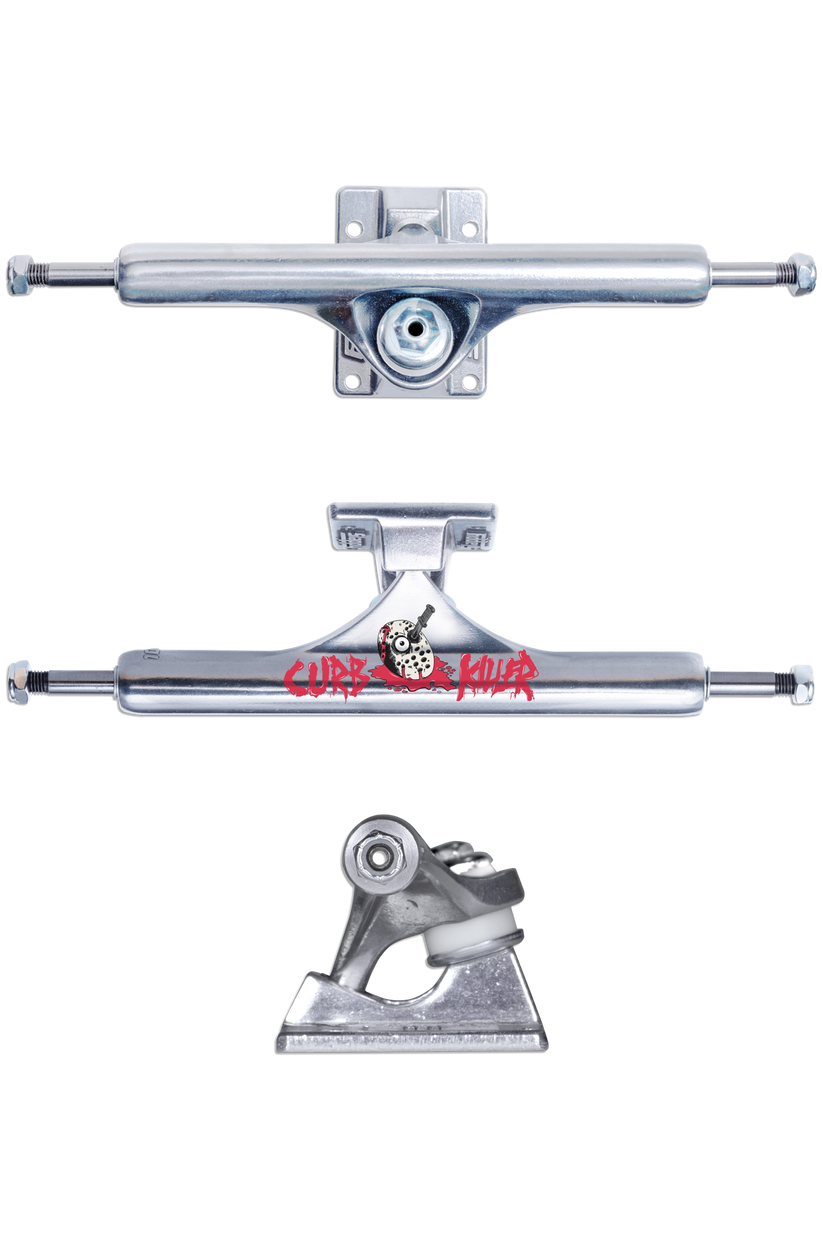 SLAPPY ST1 Hollow Inverted Trucks - Curb Killer II Polished 10.0