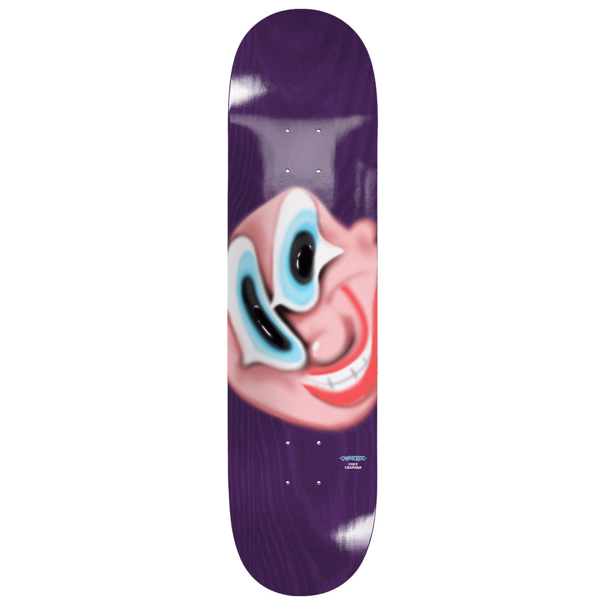 Umaverse Cody Chapman Smile Skateboard Deck- 8.5&quot;