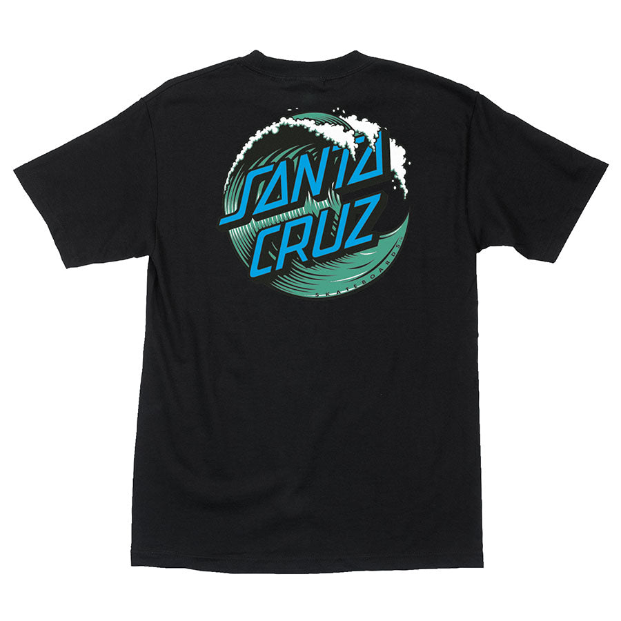Santa Cruz Wave Dot S/S Regular T-Shirt Mens Sunny Smith LLC