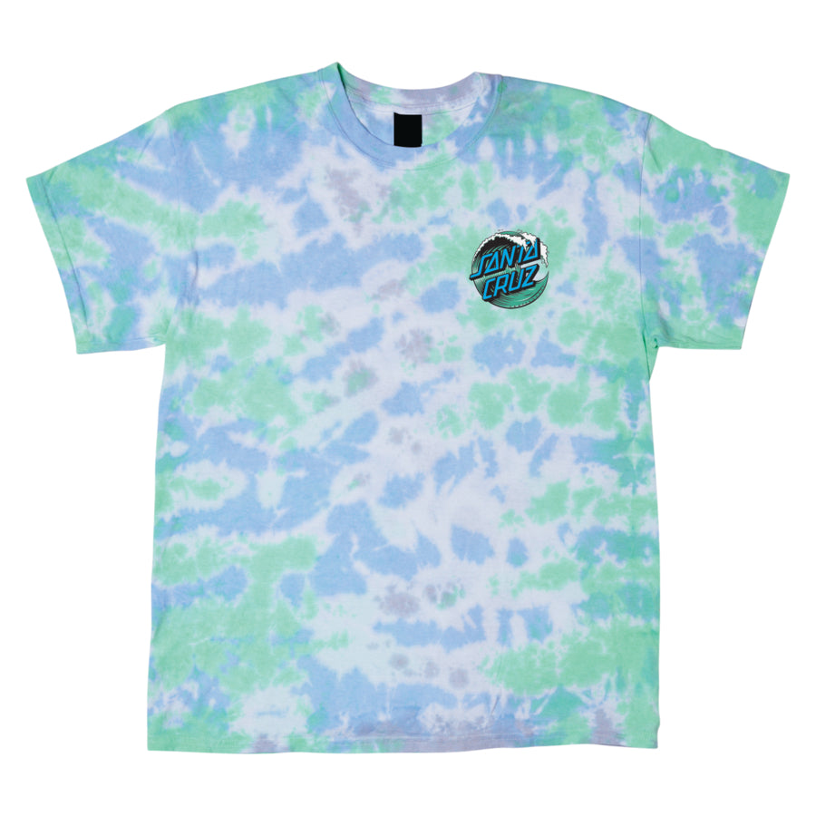 Santa Cruz Wave Dot S/S Regular T-Shirt Mens Sunny Smith LLC