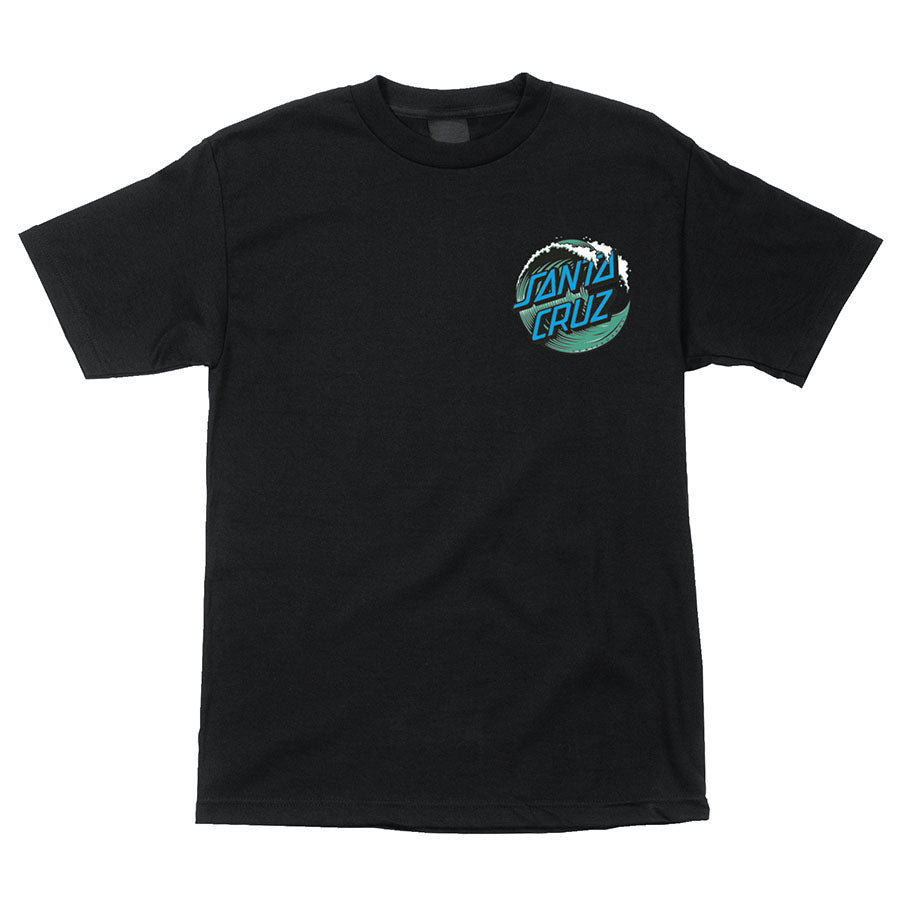 Santa Cruz Wave Dot S/S Regular T-Shirt Mens Sunny Smith LLC